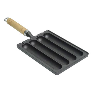 Sartén Para Asar Salchichas Waffle Corn Dog Rectángulo Sartén Para Asar Salchichas Waffle Corn Dog Rectángulo