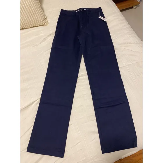 Pantalones Old Navy Azul Marino Talla 14 Slim Fit