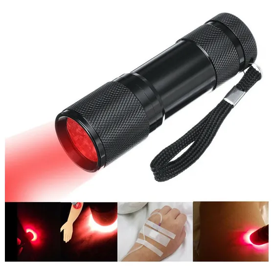 Vena Infrarroja Imaging Rojo Led Linterna Luz De Antorcha