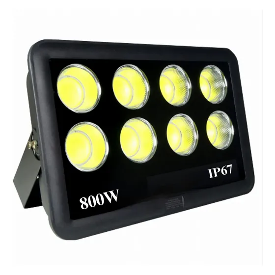 Refletor De Led 800w Bivolt Holofote Ip66 Branco Frio Campo