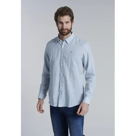 Camisa Listada Sport F Verde Ss2025 Ferouch