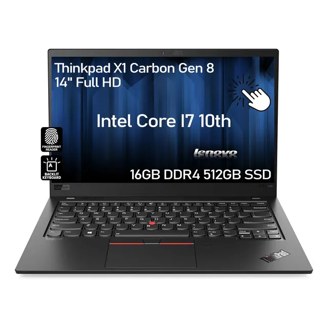 Lenovo Thinkpad X1 Carbon Gen 8 Touch Core I7 10610 16g 512g