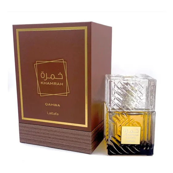 Perfume Khamrah Qahwa By Lattafa 100ml Aroma Especiado Dulce