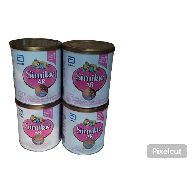 Similac Ar Pack 4 Latas 375g Sin Sabor