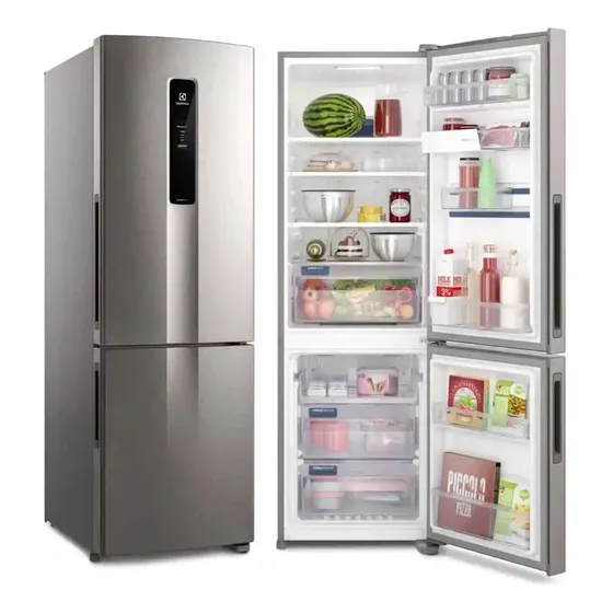 Heladera Electrolux Ib55s Frio Seco 527 L Inverter Inox Dimm