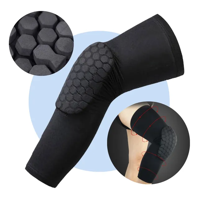 Rodillera Elástica Comprensión Acolchonada Basketball Voley
