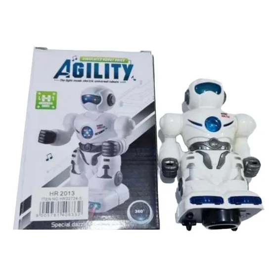 Robot Bailarín Con Sonido Luces Juguete Para Niños Niñas