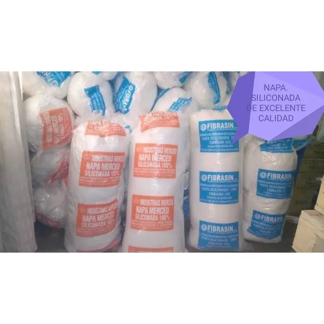 Napa Siliconada Antialérgicas Esponjosa Por. Kilo Y  5 Kg