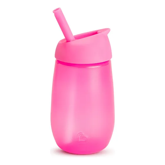 Copo Infantil Com Canudo De Fácil Limpeza Munchkin