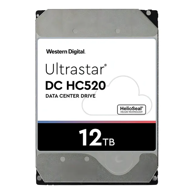 interno Western Digital Ultrastar DC HC520 HUH721212ALE600 12TB