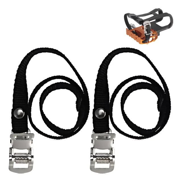 Kit 3 Pares Correas De Calapie Para Puntera Bicicleta