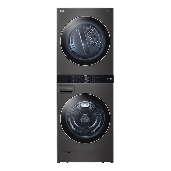 Torre De Lavado LG A Gas 22k Silver Wk22vs6pe