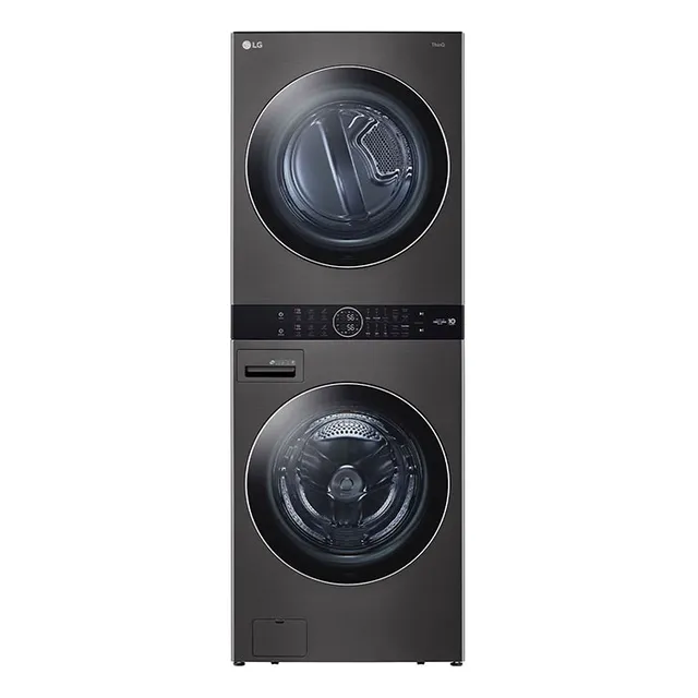 Torre De Lavado LG A Gas 22k Silver Wk22vs6pe