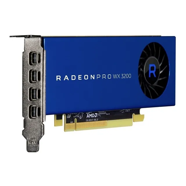 Tarjeta De Video Amd Radeon Pro Wx 3200 Ideal Arquitectura