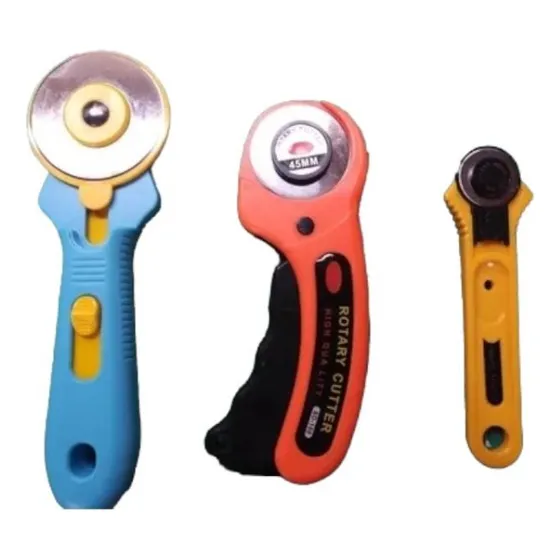 Kit Cutter Circular Rotativos 28 45 Y 60mm Corte Guillotina