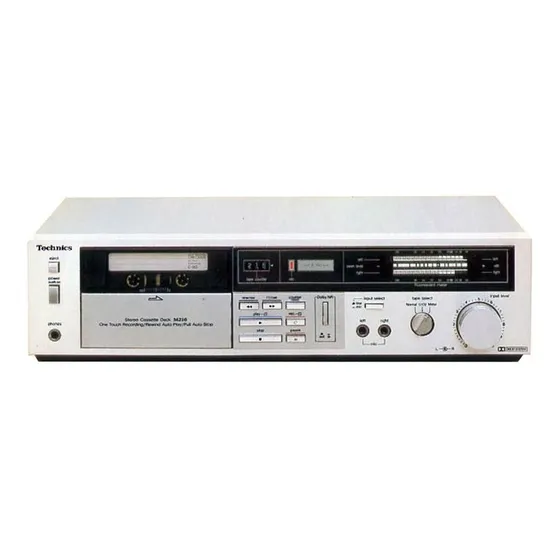 Correas Deck Technics Rs-m216