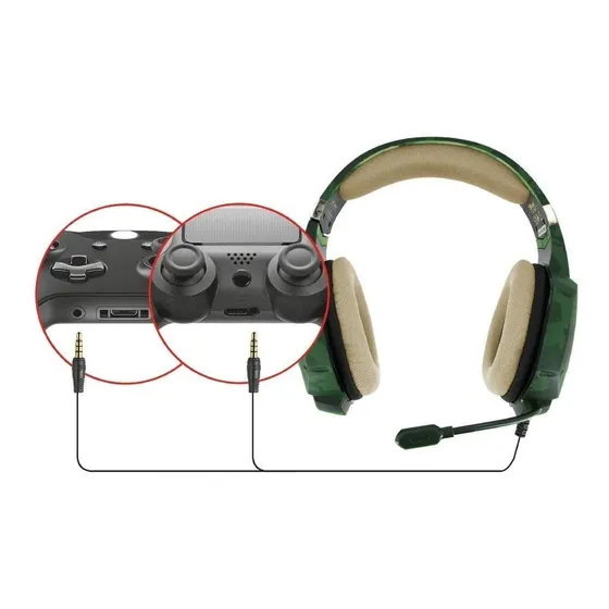 Diadema Gamer X-talk Para Xbox One Color Camuflaje Dreamgear