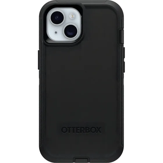 Case Otterbox Defender Para iPhone 15 / 15 Pro / 15 Pro Max Color Negro