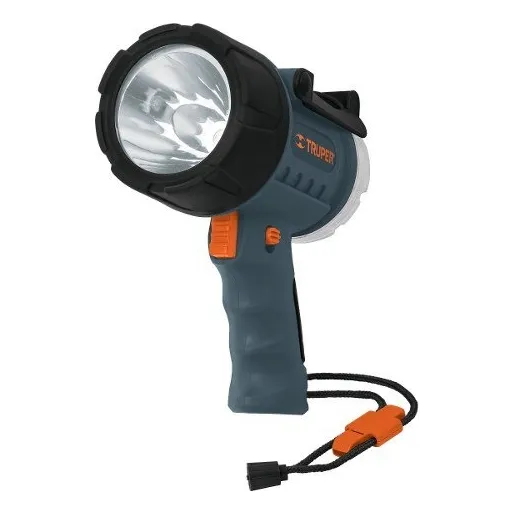 Lámpara Recargable De Led Alta Pot, 300lm, 7w, Truper 12983 Luz Blanco