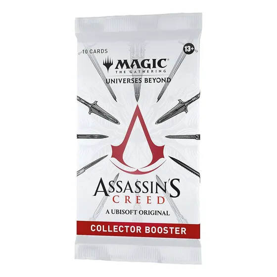 Sobre De Carta Collector Booster Mtg Magic Assassin's Creed