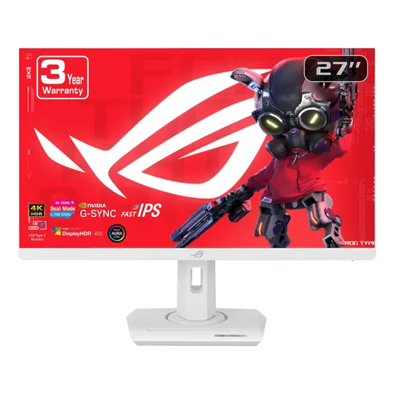 Monitor Asus 27  4k Hdr Gaming Usb-c G-sync 160hz 1ms