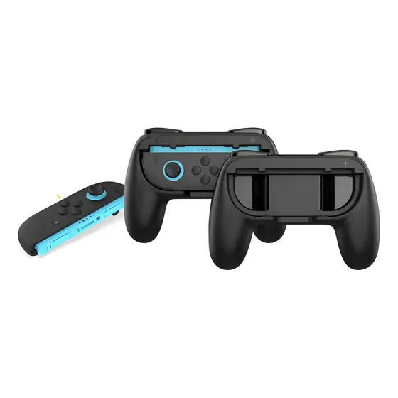 Handgrip KJH Negro Para Joy-Con Nintendo Switch 2 Ergonómico | Cuotas sin interés