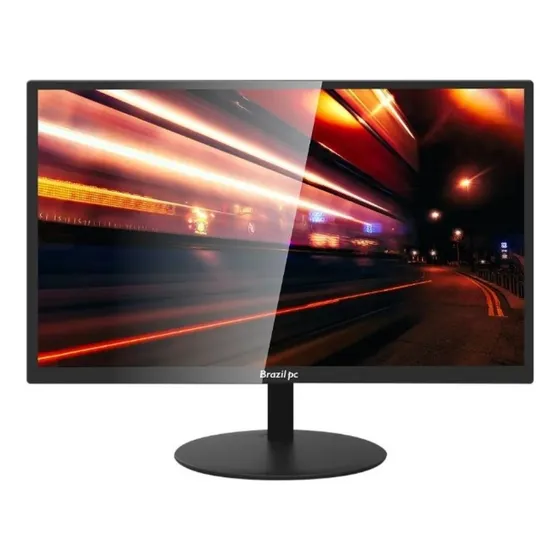 Monitor Led 19 Brazil Pc Bpc-19we02-b, Hd, Preto