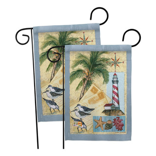 Breeze Decor Letters Bandera De Jardín, Paquete De 2 Unidade Breeze Decor Letters Bandera De Jardín, Paquete De 2 Unidade