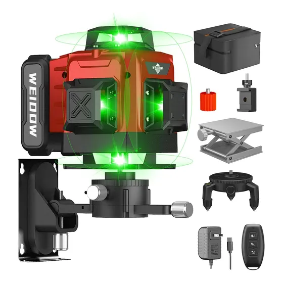 Nivel Láser 360 Profesional Autonivelante Batería Recargable