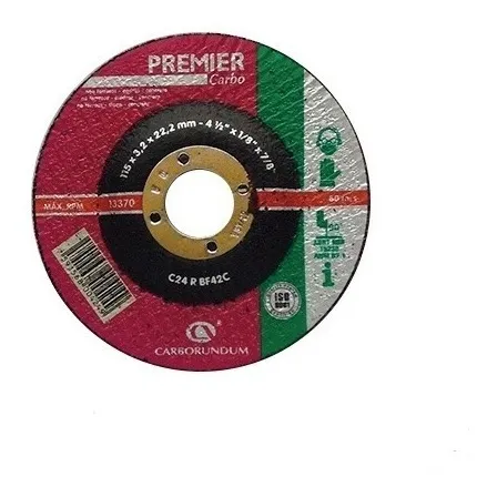 Disco Corte Concreto 4 1/2 X 1/8 Premier Carborundum (20pza)
