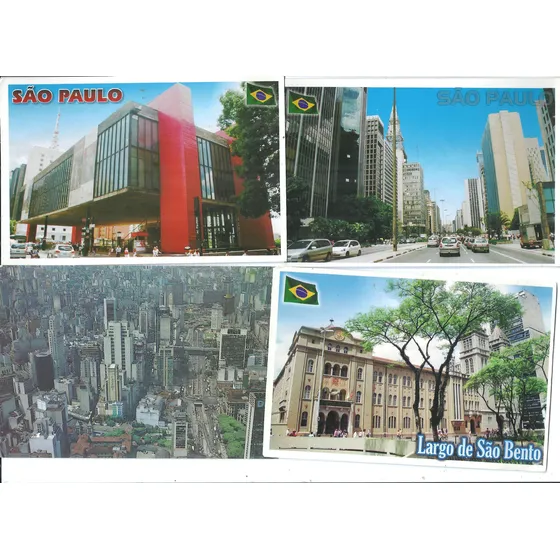 Cartão Postal Antigo Cidade De São Paulo  - Y2
