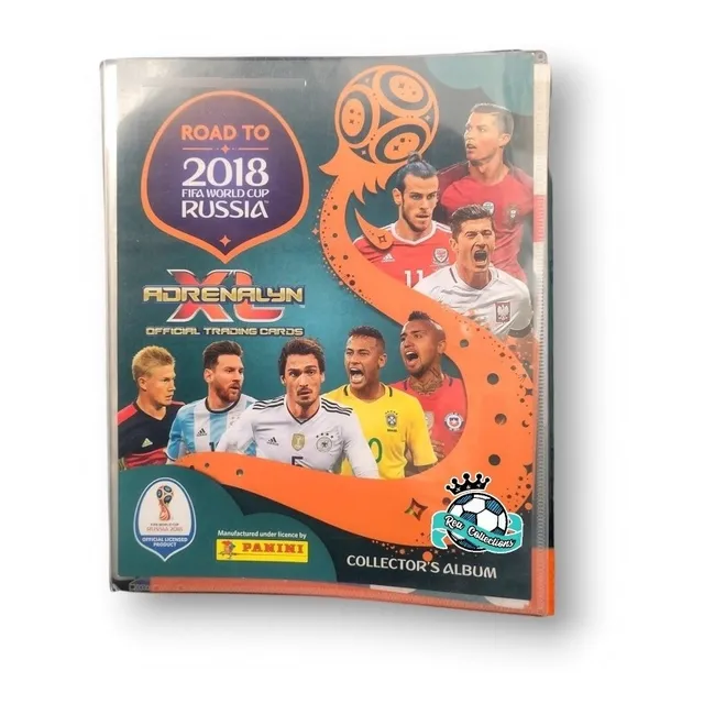 Album Coleccionador Vacío Adrenalyn Road To Rusia2018 Panini