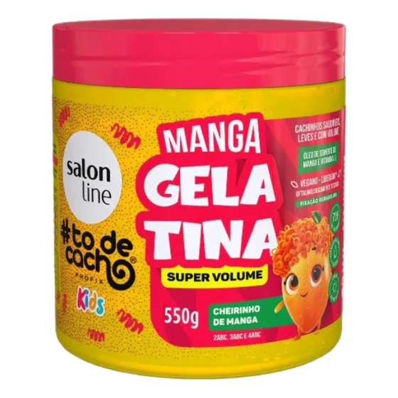 Salón Line Gelatina Kids Manga Súper Volumen