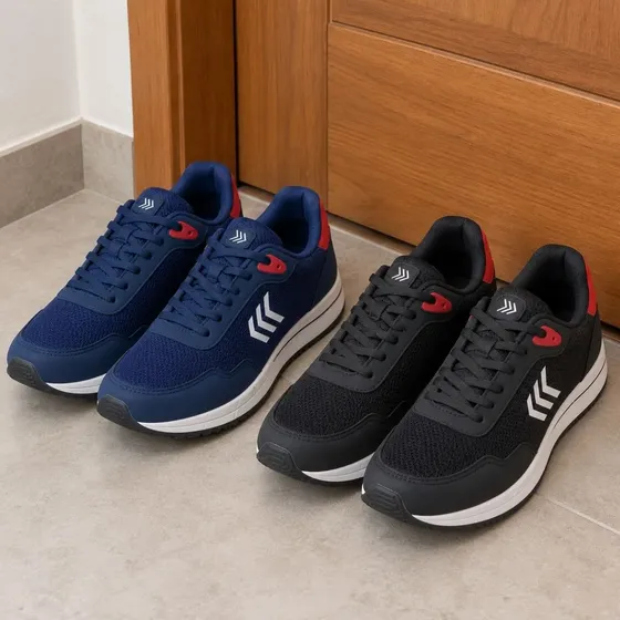 Kit 2 Pares Tênis Masculino Esportivo Casual Academia Leve