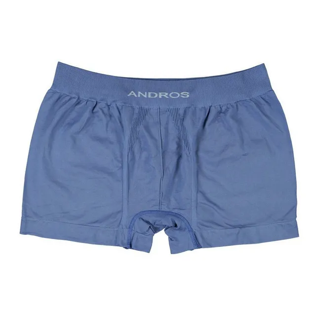 Boxer Hombre Andros Liso De Microfibra Con Lycra Art 5010