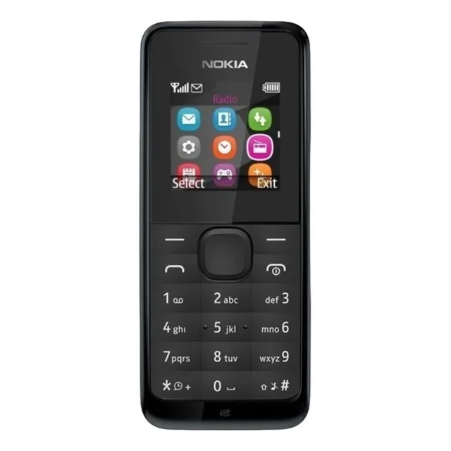 Nokia 105 8 MB negro 0.384 MB RAM