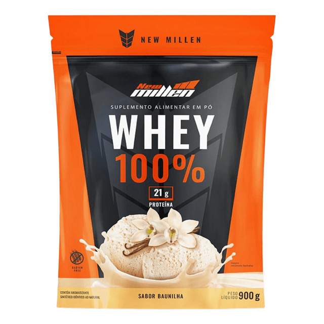 Whey 100% Pounch 900g New Millen Whey 100% Pounch 900g New Millen