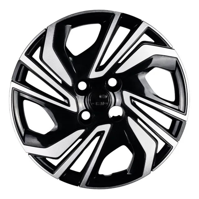 Calota Aro 15 Preto Prata Gm Onix 2020 2021 2022 2023