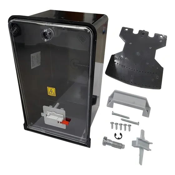 Caja Medidor Trifasica Edenor Con Reset