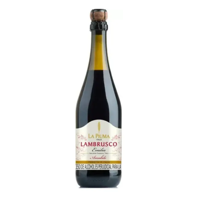 Vino Espumoso Lambrusco Piuma - mL a $39000