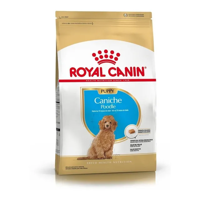 Alimento Royal Canin Breed Health Nutrition Caniche para perro cachorro de raza pequeña sabor mix de 3 kg