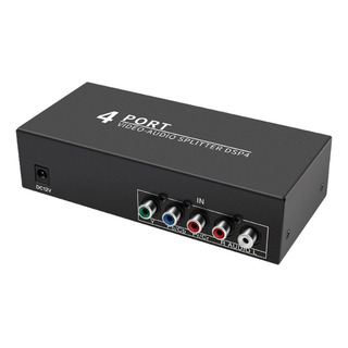 Divisor De Audio Y Vídeo Por Componentes E0av, 1 Entrada Y 4 Divisor De Audio Y Vídeo Por Componentes E0av, 1 Entrada Y 4