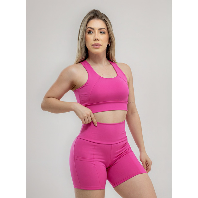 Roupa Academia Fitness Conjunto Ginástica Blackout Treino Roupa Academia Fitness Conjunto Ginástica Blackout Treino