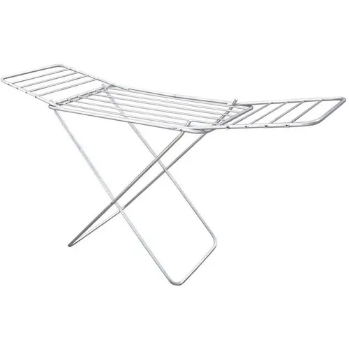 Varal De Chão Alumínio C/pés Abas 100x56cm Var0223 Botafogo Cor Cinza