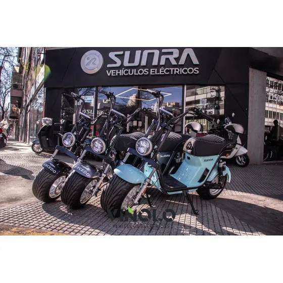 Scooter City Coco Electrico Ruedas Anchas 2000w Sunra / E