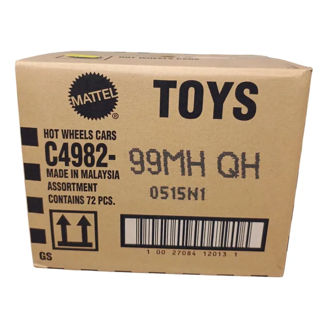Caja Hot Wheels Letra H 2025 | Mattel | 72 Piezas