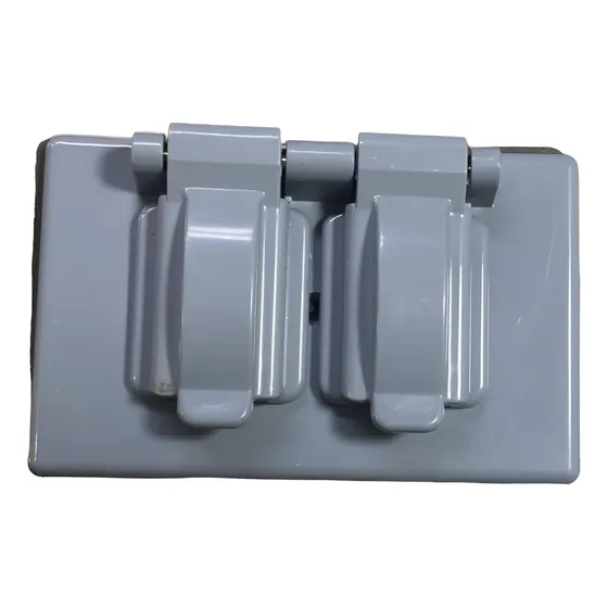 Tapa Para Toma Doble De Intemperie