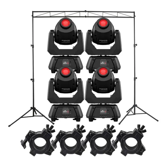 4 Chauvet Dj Intimidator Spot 160 Ils Odyssey Ltmts8