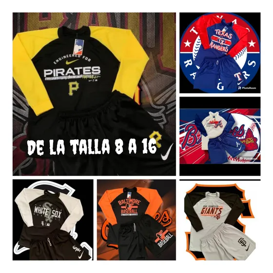 Conjuntos Deportivos Equipos De Beisbol 