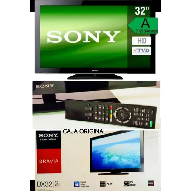 Tv Sony Kdl 32 B X 325 Lcd Digital Liquida Como Nuevo Negro